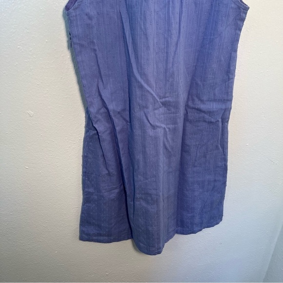 Duffield Lane Sleeveless Shift Dress Purple Shift Dress - Picture 8 of 11